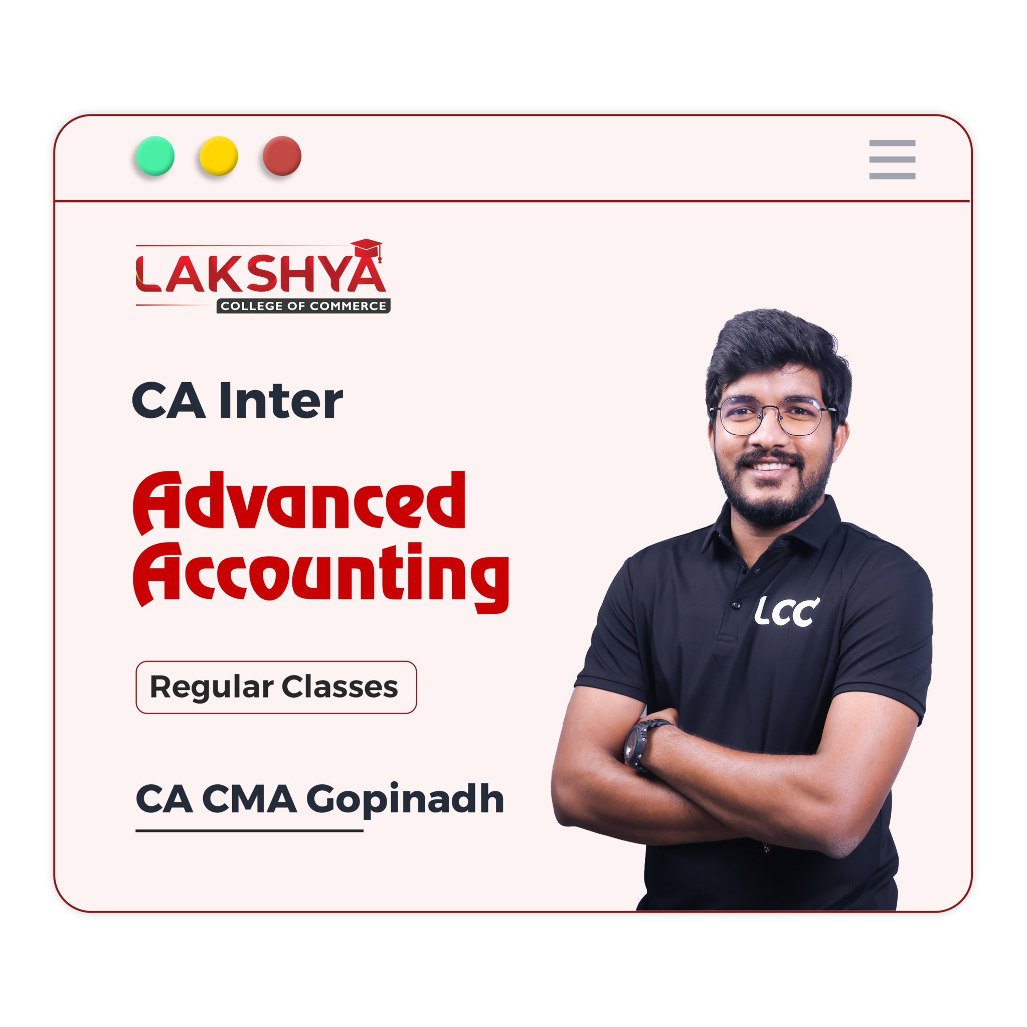 PAPER - 1 - Advanced Accounting By CA CMA Gopinadh Sir.