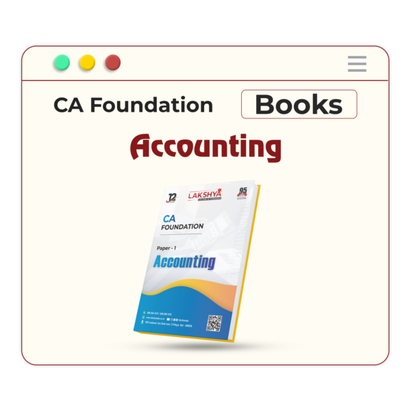 CA FOUNDATION || PAPER 1 || ACCOUNTING || BOOKS - Best CA, CMA Classes ...
