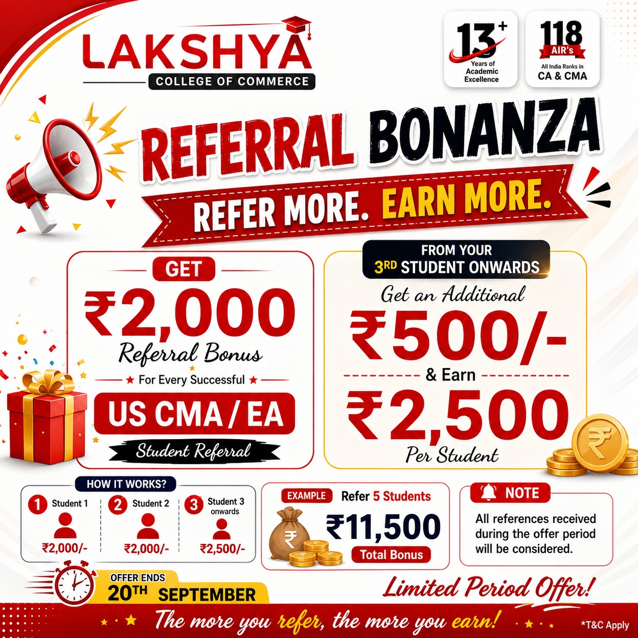 US CMA Freedom Offer